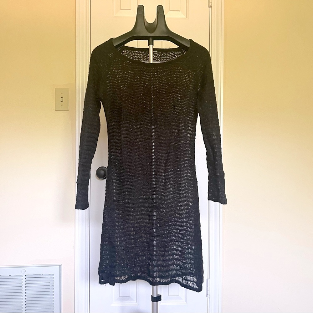 H&M Knit Black Dress/Sweater, Size S